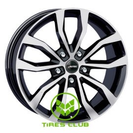 Autec Uteca 8x18 5x108 ET45 DIA70,1 (black polished)