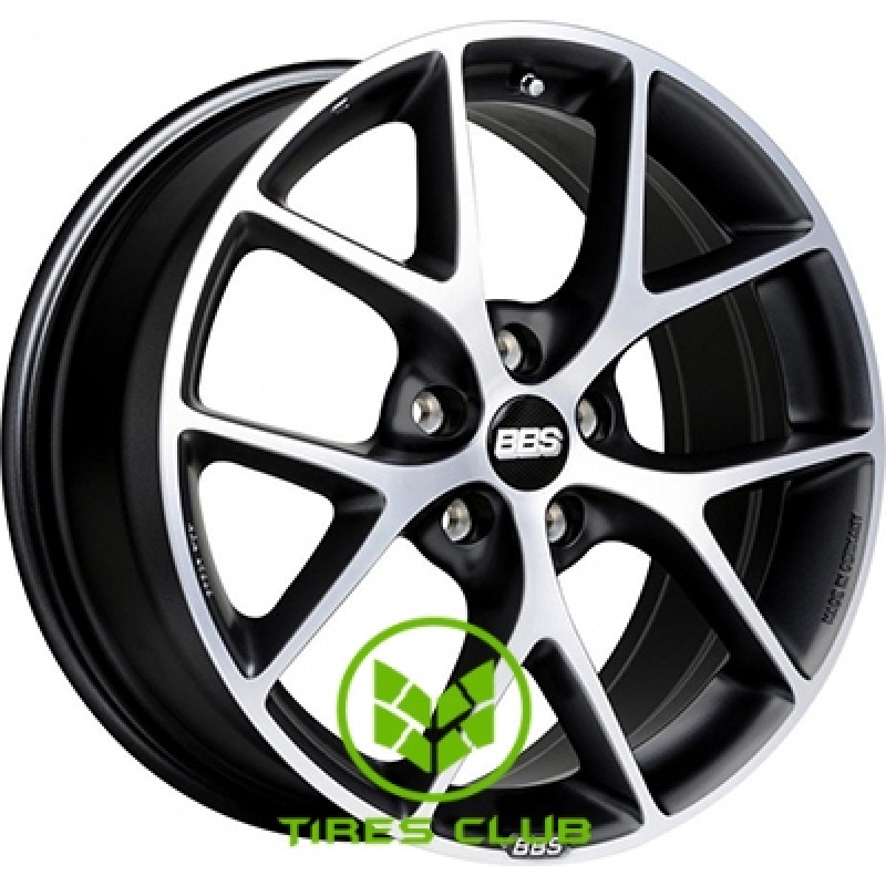 BBS SR 8x18 5x112 ET35 DIA82 (volcano grey diamond cut)