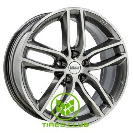 BBS SX 8x18 5x108 ET45 DIA70,1 (platinum silver diamond cut)