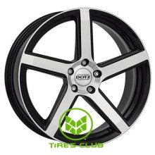 Dotz CP5 7x17 5x112 ET45 DIA70,1 (black polished)