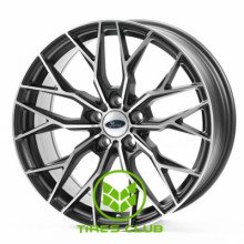 Flow Forming FF266 9,5x19 5x114,3 ET35 DIA70,5 (satin black machined face)