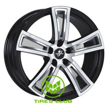 Fondmetal Tech 6 7,5x17 5x108 ET45 DIA67,1 (black polished)