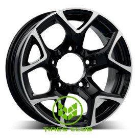 GMP Italia SJ15 5,5x15 5x139,7 ET5 DIA108,1 (black polished)