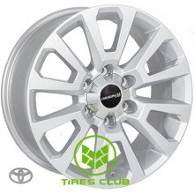 JH H578 7,5x18 6x139,7 ET25 DIA106,1 (silver)