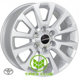 JH H578 7,5x18 6x139,7 ET25 DIA106,1 (silver)