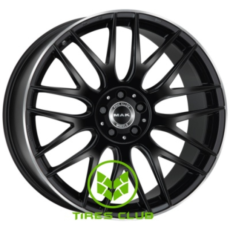 Mak Arrow-D 9,5x20 5x112 ET57 DIA66,6 (gloss black mirror ring)
