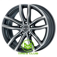 Mak Fahr 8x17 5x112 ET30 DIA66,6 (gun metal mirror face)