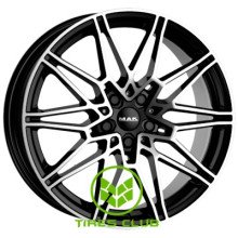 Mak Konig 8x19 5x112 ET27 DIA66,6 (gloss black)