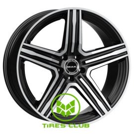 Mak Lewis-D 9,5x20 5x112 ET57 DIA66,6 (gloss black mirror ring) Mak Lewis-D 9,5x20 5x112 ET57 DIA66,6 (gloss black mirror ring)