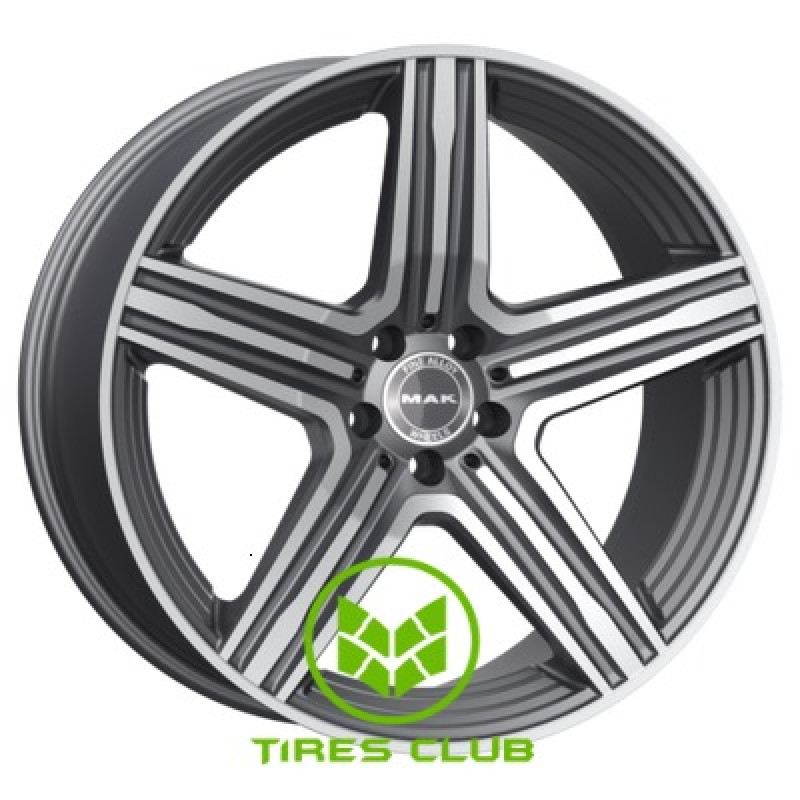 Mak Lewis-D 9,5x20 5x112 ET57 DIA66,6 (gloss black mirror ring)