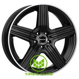 Mak Lewis 9x20 5x112 ET50 DIA66,6 (gloss black mirror ring) Mak Lewis 9x20 5x112 ET50 DIA66,6 (gloss black mirror ring)