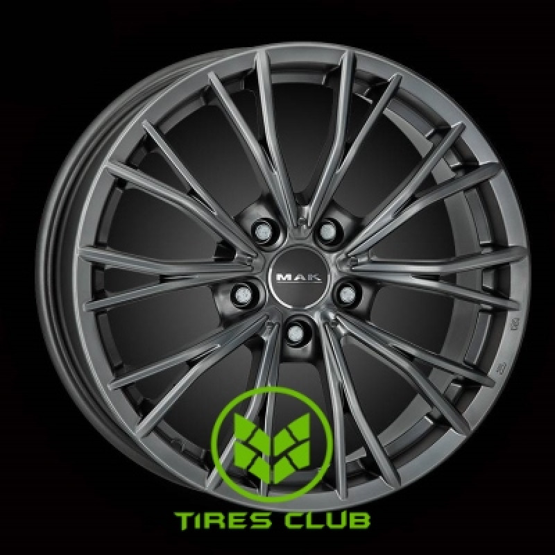 Mak Mark 8,5x19 5x112 ET25 DIA66,6 (gun metal mirror face)