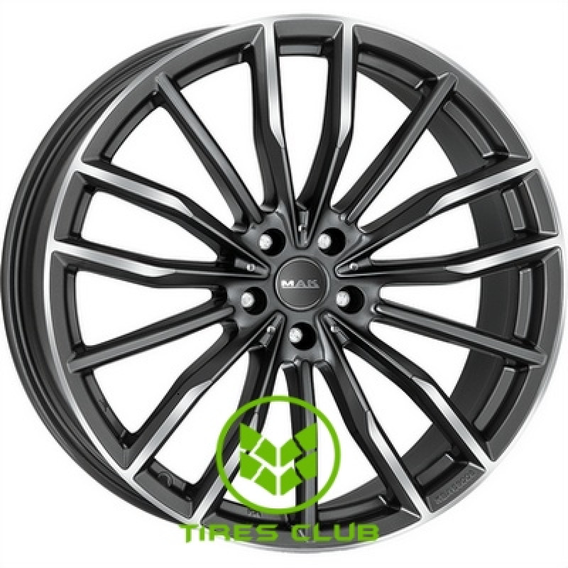 Mak Rapp 9x19 5x112 ET38 DIA66,6 (gun metal mirror face)
