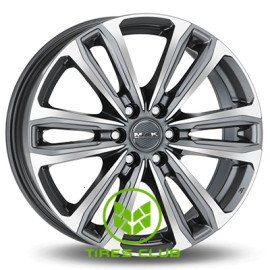 Mak Safari 6 8,5x20 6x139,7 ET50 DIA (gun metal mirror face)