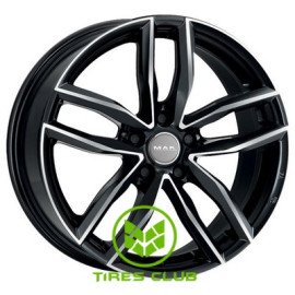 Mak Sarthe 7,5x17 5x112 ET30 DIA66,6 (black mirror)