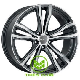 Mak X-Mode 9x19 5x120 ET37 DIA74,1 (gun metal mirror face) Mak X-Mode 9x19 5x120 ET37 DIA74,1 (gun metal mirror face)