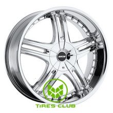 MKW (Mi-tech) M-105 7,5x18 5x112/114,3 ET40 DIA73,1 (chrome)