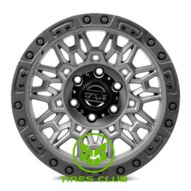 Off Road Wheels OW1705 8,5x17 5x150 ET0 DIA110,1 (matt black machined ring)