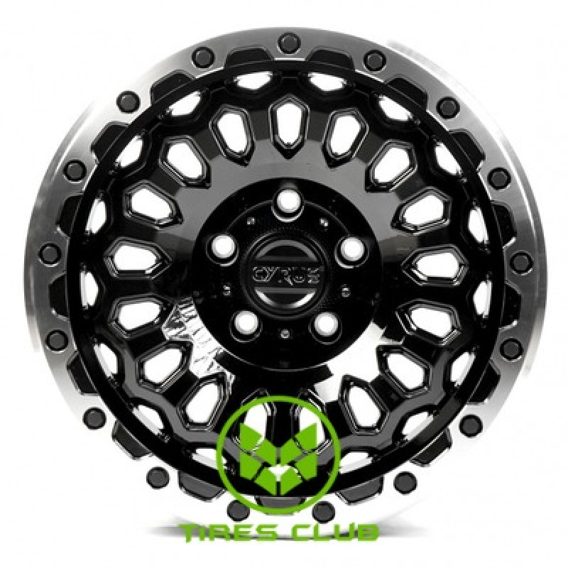 Off Road Wheels OW1710 8,5x17 5x139,7 ET0 DIA77,8 (matt black machined face matt black ring)