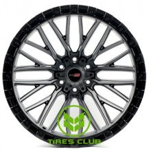 Off Road Wheels OW1895 12x22 6x135/139,7 ET-44 DIA110,1 (matt grey lip matt black)