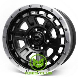 Replica (F0234) 9x18 6x135 ET18 DIA106,1 (satin black lip polished)