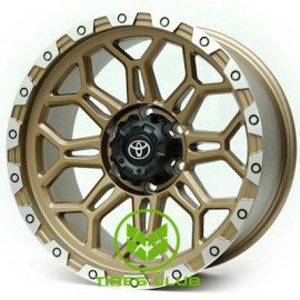 Replica (FF-X15) 9x18 6x139,7 ET0 DIA110,1 (bronze lip)