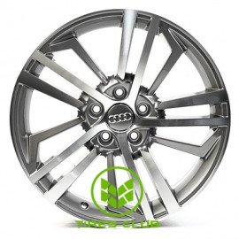 Replica Audi (A1244) 8,5x18 5x112 ET35 DIA66,6 (gun metal machined face)