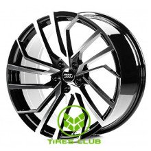 Replica Audi (A19816) 8,5x19 5x112 ET32 DIA66,6 (gloss black machined face)