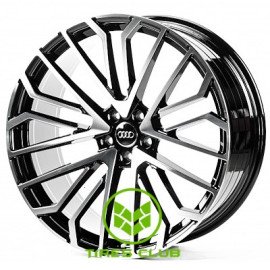 Replica Audi (A22434) 9,5x22 5x112 ET26 DIA66,6 (gloss black machined face) Replica Audi (A22434) 9,5x22 5x112 ET26 DIA66,6 (gloss black machined face)