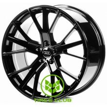 Replica Audi (A5348) 9x20 5x112 ET35 DIA66,6 (gloss black)