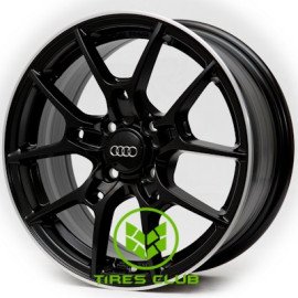 Replica Audi (FF-510) 7x16 5x112 ET38 DIA66,6 (matt black)