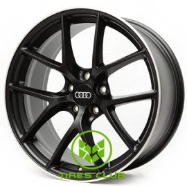 Replica Audi (R889) 8,5x19 5x112 ET35 DIA66,6 (satin black machined lip)