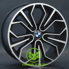 Replica BMW (B112) 9,5x20 5x112 ET40 DIA66,6 (gloss black machined face)