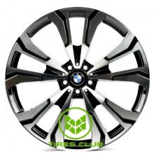 Replica BMW (B2901) 9,5x20 5x112 ET35 DIA66,6 (black machined face)