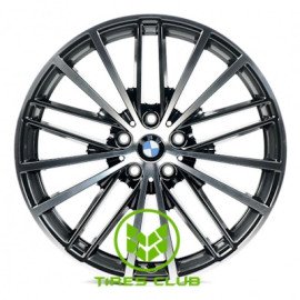 Replica BMW (B3071) 8x19 5x112 ET30 DIA66,6 (grey machined)