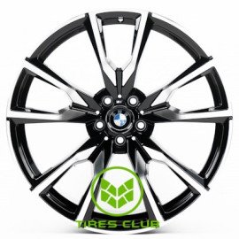 Replica BMW (B5508) 11x22 5x112 ET40 DIA66,6 (gloss black machined face) Replica BMW (B5508) 11x22 5x112 ET40 DIA66,6 (gloss black machined face)