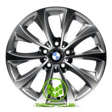 Replica BMW (B5525) 8x18 5x120 ET30 DIA72,6 (gloss graphite machined face)