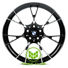 Replica BMW (B753) 8,5x19 5x120 ET35 DIA72,6 (black polished)