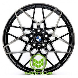 Replica BMW (B972) 8,5x20 5x120 ET35 DIA72,6 (black machined face)