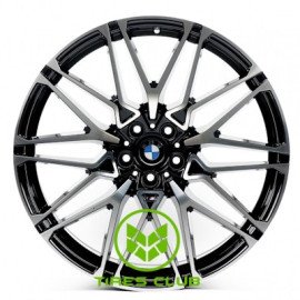 Replica BMW (B996) 9,5x19 5x112 ET35 DIA66,6 (black machined face) Replica BMW (B996) 9,5x19 5x112 ET35 DIA66,6 (black machined face)