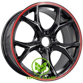 Replica Honda (SK-2409) 7,5x17 5x114,3 ET42 DIA64,1 (matt black red lip) Replica Honda (SK-2409) 7,5x17 5x114,3 ET42 DIA64,1 (matt black red lip)