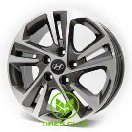 Replica Hyundai (RB41) 7x17 5x114,3 ET52 DIA67,1 (dark gun metal machined face)