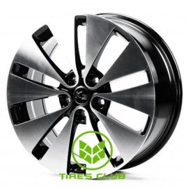 Replica Kia (KI382) 7,5x18 5x114,3 ET46 DIA67,1 (black machined face) Replica Kia (KI382) 7,5x18 5x114,3 ET46 DIA67,1 (black machined face)