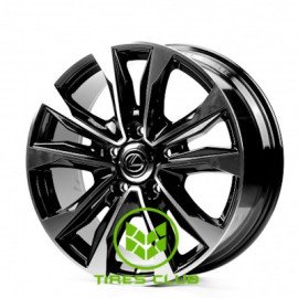 Replica Lexus (LX869) 8,5x21 5x150 ET54 DIA110,1 (black machined face)