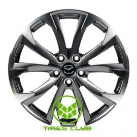 Replica Mazda (MZ177) 7x19 5x114,3 ET50 DIA67,1 (gloss graphite machined face)