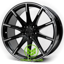 Replica Mercedes (8124) 9,5x20 5x112 ET35 DIA66,6 (matt black)