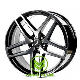 Replica Mercedes (MR001-05) 11x21 5x112 ET38 DIA66,6 (black machined face) Replica Mercedes (MR001-05) 11x21 5x112 ET38 DIA66,6 (black machined face)