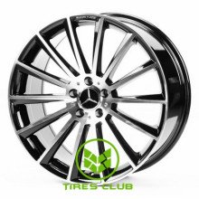 Replica Mercedes (MR0236) 9,5x20 5x112 ET35 DIA66,6 (gloss black machined face)