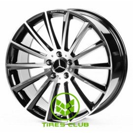 Replica Mercedes (MR0236) 9,5x20 5x112 ET35 DIA66,6 (gloss black machined face)
