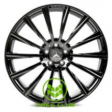 Replica Mercedes (MR1241F) 10x21 5x112 ET46 DIA66,6 (gloss black painted)